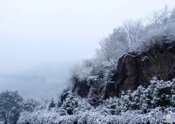 磐安雪景