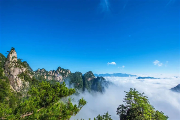 大明山山顶风景